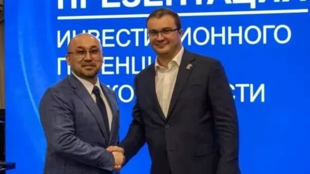 Виталий Хоценко обсудил развитие сотрудничества Омской области с Казахстаном и Беларусью