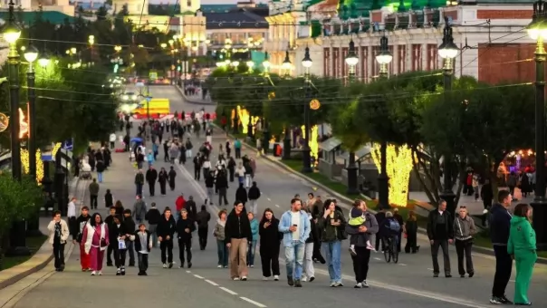 На «Пешеходный Любинский» пришёл миллион омичей