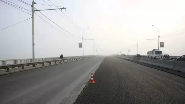 Все шесть полос Димитровского моста в Новосибирске открыли для автомобилистов
