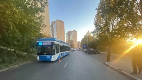 В Новосибирске троллейбус сбил девочку: пострадала пассажирка
