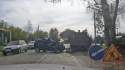 ДТП в Пашино: водитель Chevrolet Niva уснул за рулём и протаранил грузовик новосибирских рабочих