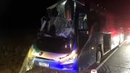 Автобус «Карасук — Новосибирск» попал в ДТП с грузовиком: есть погибший