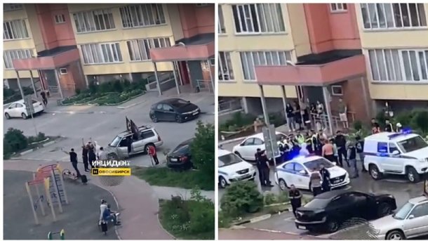 Стали известны подробности массовой драки новосибирцев с флагами ЧВК «Вагнер»
