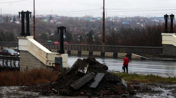 В Новосибирске началось строительство нового моста через реку Ельцовку-2