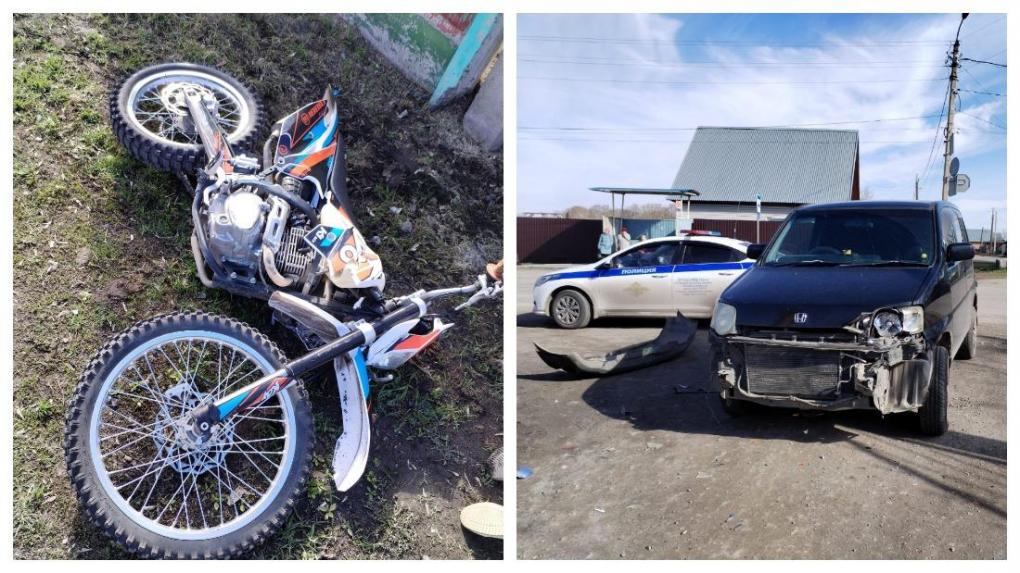 В Новосибирской области за рулём мотоцикла погиб молодой парень
