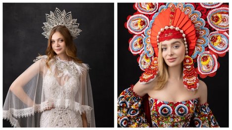 Две сибирячки показали национальные костюмы на «Мисс Россия 2023»