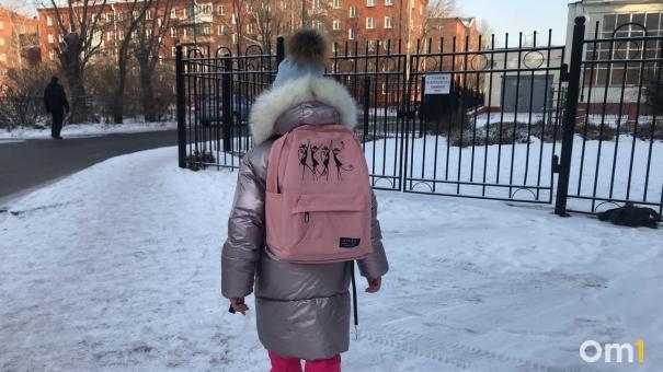 В Омске начали массово закрывать школы на дистант из-за всплеска омикрона