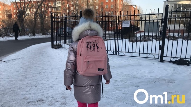 В Омске начали массово закрывать школы на дистант из-за всплеска омикрона