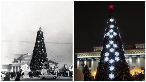 Гуляния, горки, ёлки: как выглядел новогодний Новосибирск в СССР — фотоархив горожан