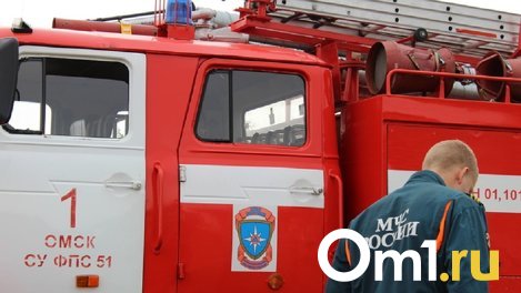 У семьи в Омской области сгорели дом, баня, трактор и 20 животных