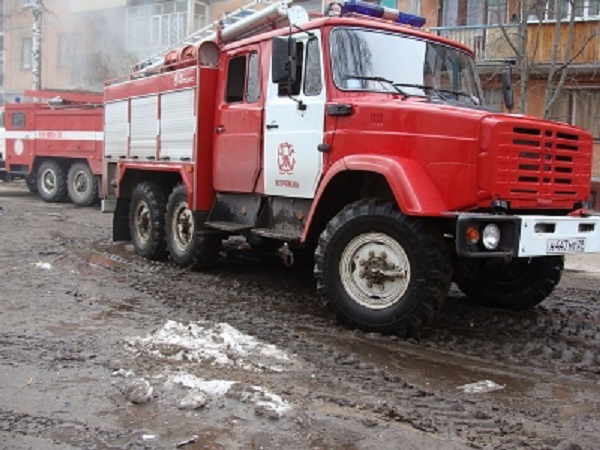 Омск горела машина