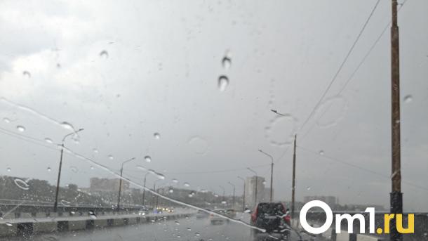 Буря принесёт в Омск грозу и холод