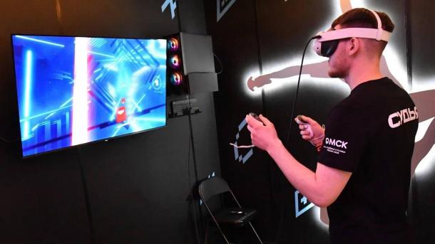 В Омске открыли фиджитал-центр с местом для игры в приставку