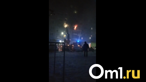 В девятиэтажке в Нефтяниках загорелась квартира