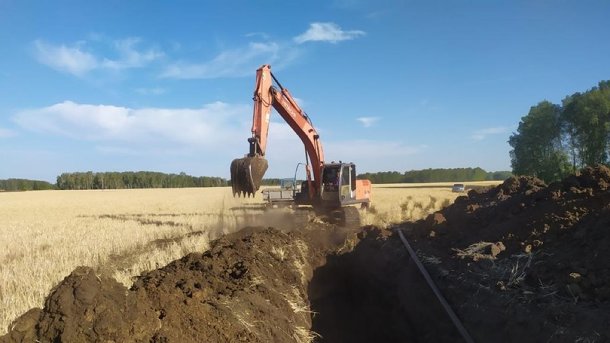 Водовод «Александровка – Изюмовка – Кочубей» ремонтируют в Омской области