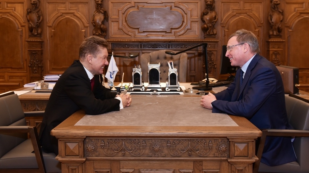 Бурков договорился с Миллером, чтобы финансирование газификации в Омской области увеличили вчетверо