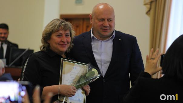 Мэр Омска наградил организаторов голосования за благоустройство города