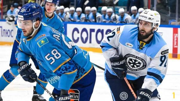 «Сибирь» одолела «Барыс» на выезде со счётом 2:0