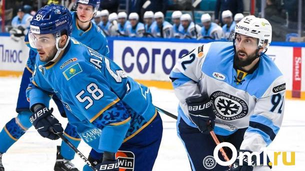 «Сибирь» одолела «Барыс» на выезде со счётом 2:0