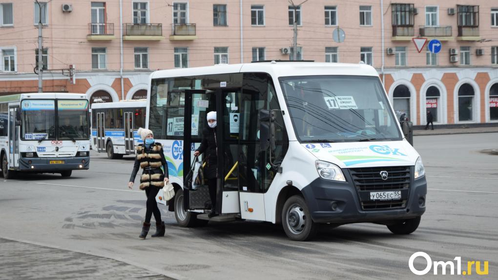 Омские муниципальные маршрутки ушли к частному перевозчику