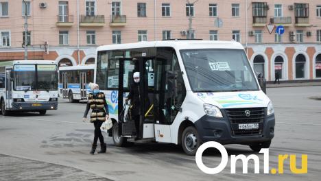 Омские муниципальные маршрутки ушли к частному перевозчику