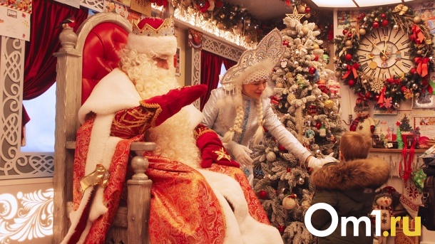В Омске начал работать бесплатный телефон Деда Мороза