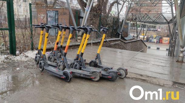 13 тысяч омичей лишились возможности кататься на электросамокатах