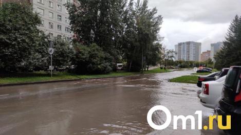 Мощный ливень затопил Новосибирск вечером 25 августа