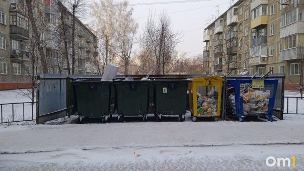 Жители Новосибирска жалуются на кучи мусора в Центральном районе