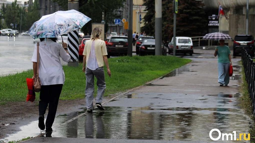 В Омской области объявили штормовое предупреждение