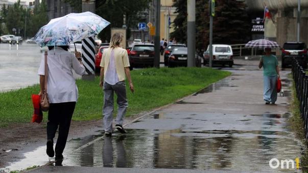 В Омской области объявили штормовое предупреждение