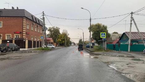 8-летнего мальчика сбили на пешеходном переходе в Новосибирске