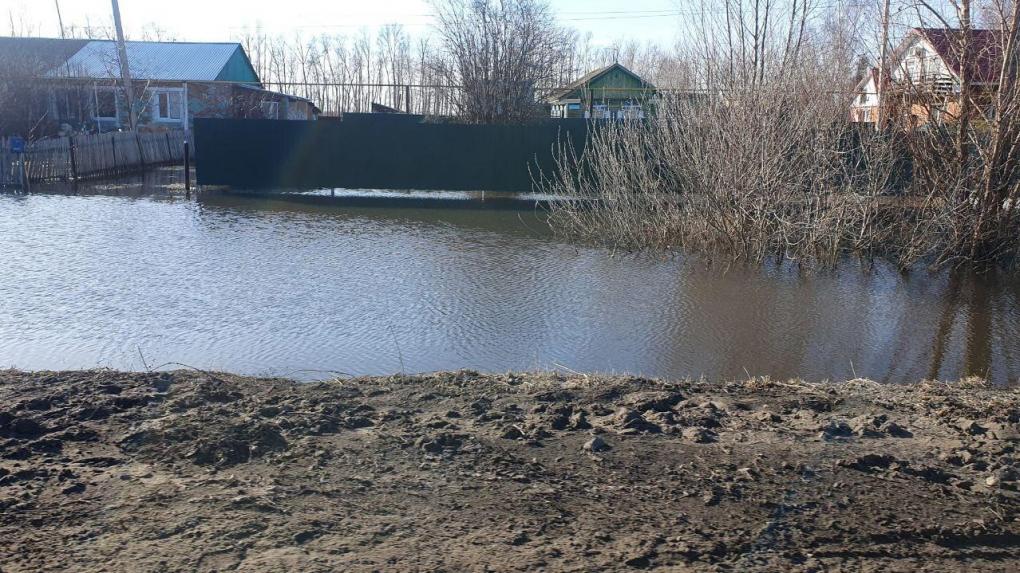 Более трёх сотен дачных участков затопило в Первомайском районе Новосибирска