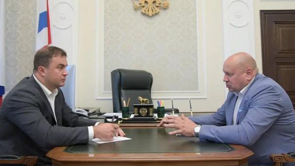 Виталий Хоценко обсудил с Сергеем Шелестом устранение последствий ливня в Омске