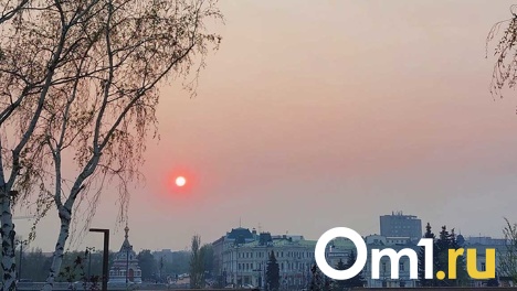 Синоптики объявили режим «чёрного неба» над Омском