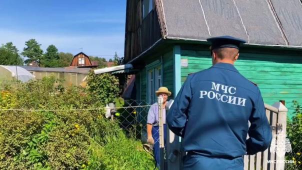 Два человека погибли при пожаре в дачных сообществах Новосибирской области