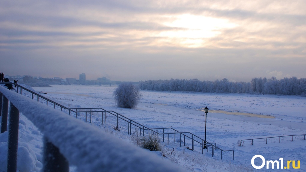 На Омскую область надвигаются снег, туман и морозы до -27