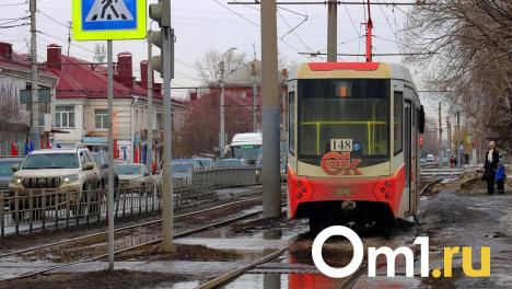 В Омске восстановили движение пяти трамваев