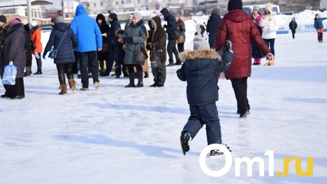 Стало известно, почему не работает каток в Воскресенском сквере Омска