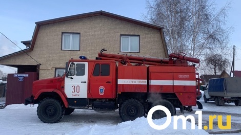 В Омской области в первую морозную ночь случилось сразу три пожара