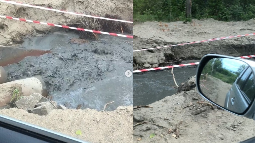 В Новосибирске со стройки нового ЛДС сливают опасный концентрат