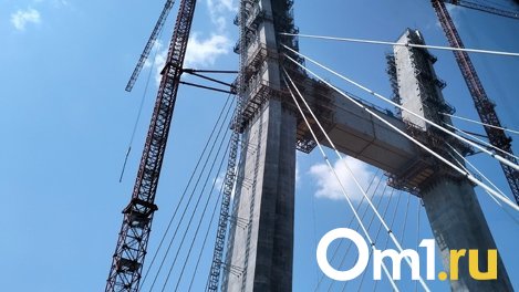 Финишная покраска четвёртого моста через Обь началась в Новосибирске