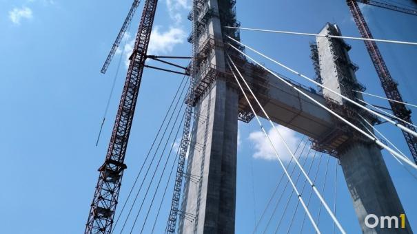 Финишная покраска четвёртого моста через Обь началась в Новосибирске