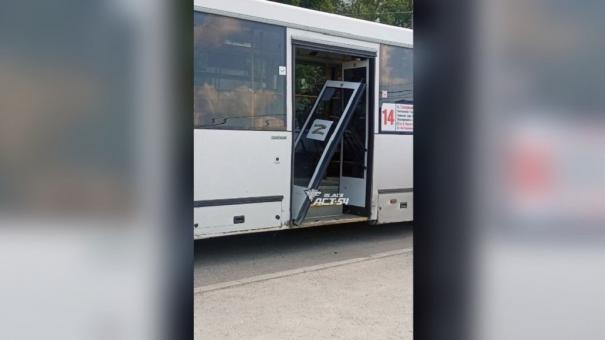 Следком начал проверку после публикации о женщине, которую придавило дверью автобуса в Новосибирске