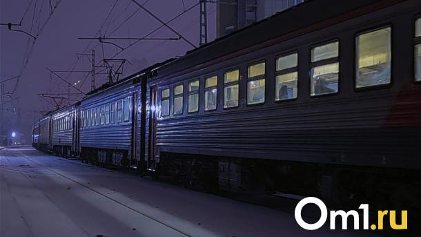 В Омской области электричка из Татарска встала на путях на два часа