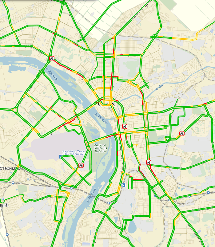 Транспорт на карте омск. Омск на карте. Пробки Омск. Карта Омска с улицами.