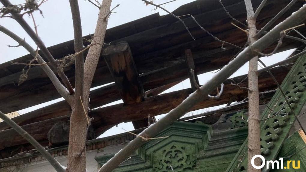 В Омской области после пожара в частном доме обнаружили тело мужчины