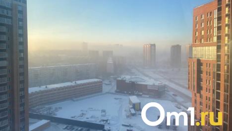Жители большинства округов Омска дышали в декабре вредными веществами