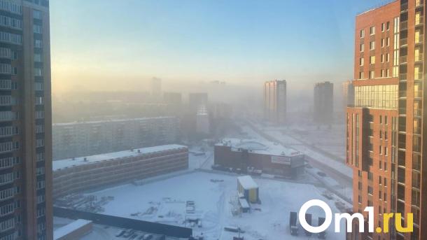 Жители большинства округов Омска дышали в декабре вредными веществами