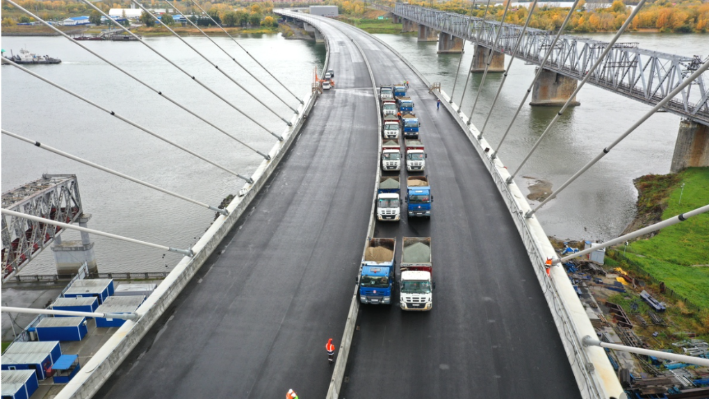 В Новосибирске успешно испытали на прочность четвёртый мост